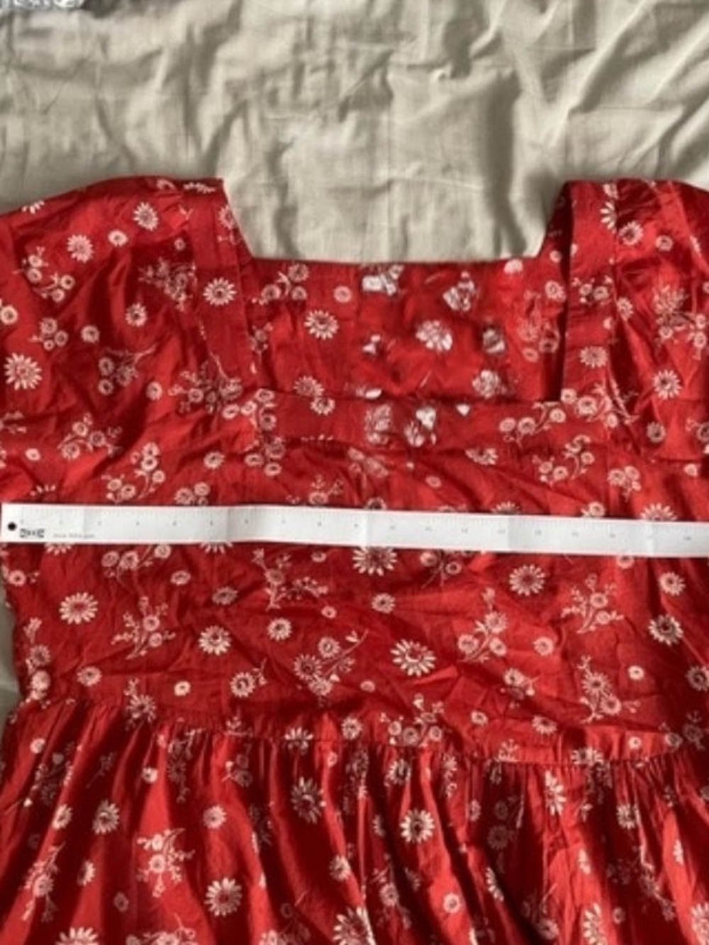 Madewell Allie Floral Square-Neck Dress - Picture 6 of 6